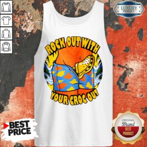 Top Crocs Rock Out With Your Croc Out Tank Top