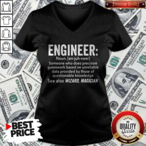 Top Engineer Noun See Also Wizard Magician V-neck