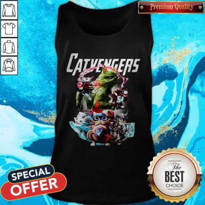 Top Marvel Avengers Endgame Catvengers Tank Top