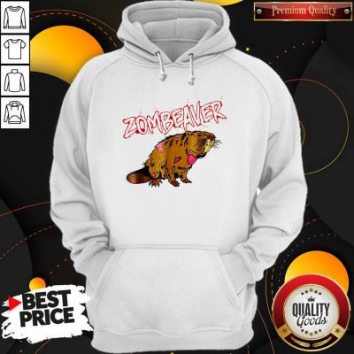 Zombie Animal Zombeaver Wild Life Halloween Tee Hoodie
