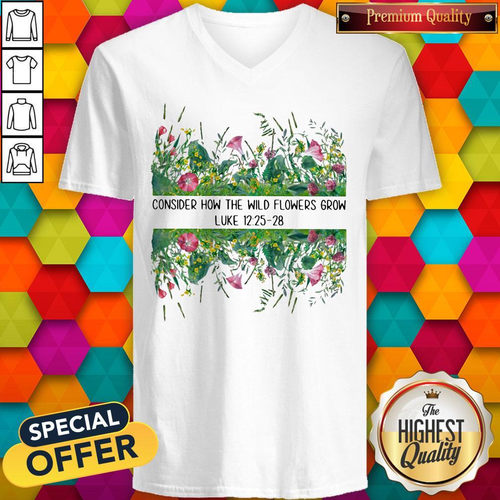 Awesome Consider How The Wild Flowers Grow Luke Shirt - Image 3
