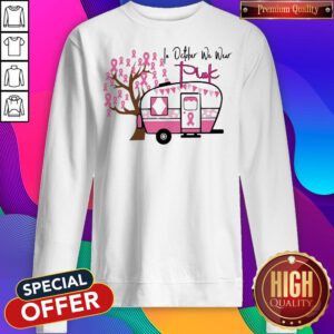 Alternative view of Awesome In October We Wear Pink Vans Tree Shirt