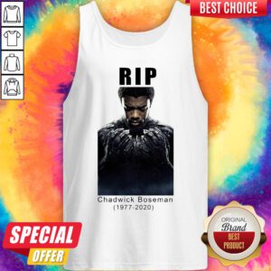 Alternative view of Chadwick Boseman Rip 1977-2020 Rest In Peace Shirt