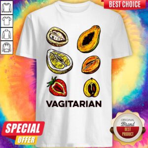 Colorful Vegan Vagitarian Shirt