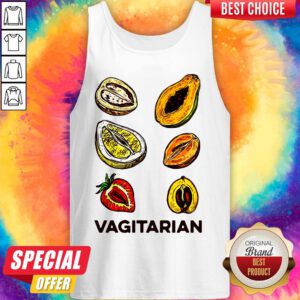 Alternative view of Colorful Vegan Vagitarian Shirt