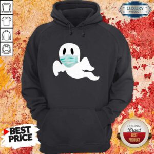 Alternative view of Cute Ghost Wear Mask Halloween Shirt
