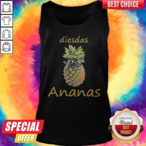 Alternative view of Funny Dies Das Ananas Pineapple Shirt