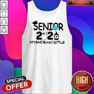 Alternative view of Funny Senior 2021 #Pandemicstyle Mask Toilet Paper Shirt