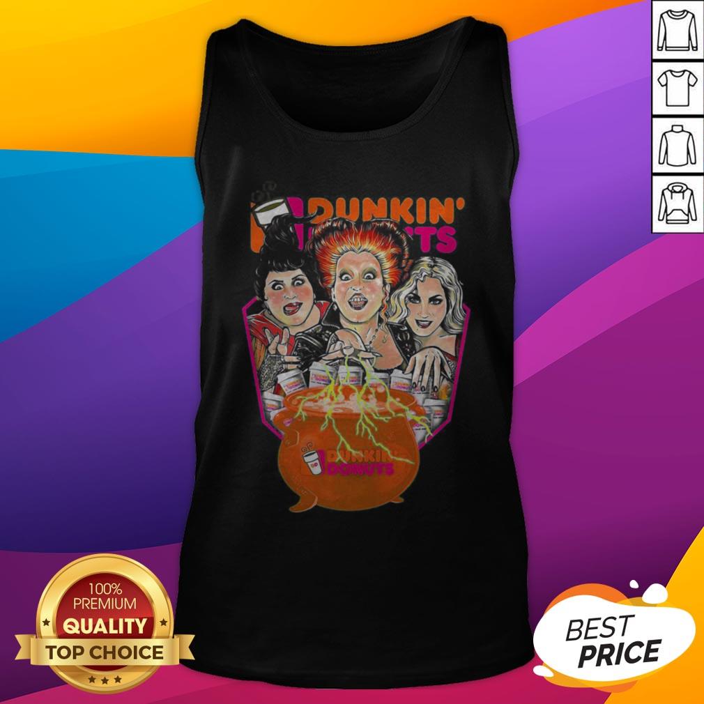 Hocus Pocus Dunkin' Donuts Halloween Shirt - Image 2