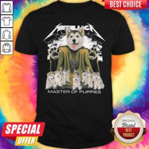 Husky Metallica Master Of Puppies Shirt