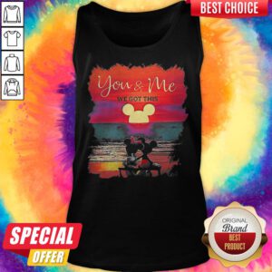 Alternative view of Mickey And Minnie Seeing Sunset You And Me We Got This Shirt