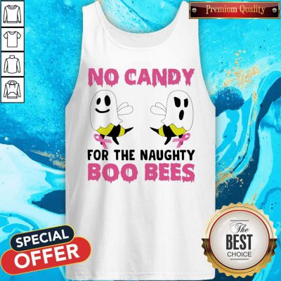 Alternative view of Nice No Candy For The Naughty Boo Bees Shirt