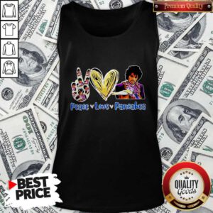Alternative view of Nice Peace Love Pancakes Diamond Shirt