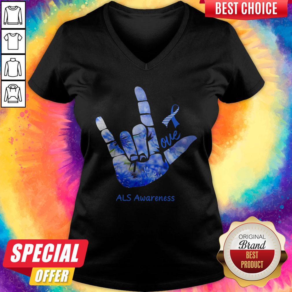 Official Love Als Awareness Shirt - Image 3