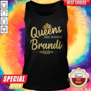 Alternative view of Official Queens Are Named Brandi Shirt