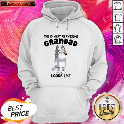 Official This Is What An Awesome Grandpa Bandit Heeler Looks Like Hoodie