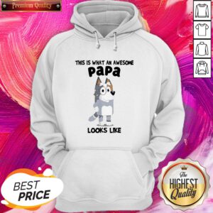 Official This Is What An Awesome Papa Bandit Heeler Looks Like Hoodie