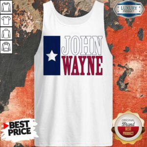 Alternative view of Premium John Wayne American Flag Shirt