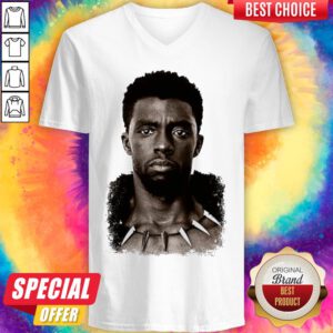 Alternative view of R.I.P. Black Panther Star Chadwick Boseman 1977-2020 Shirt