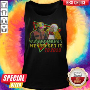 Alternative view of Rule Number 1 Never Set It To 2020 Back To The Future Shirt