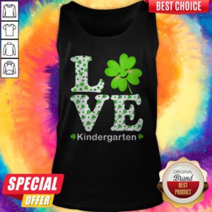 Alternative view of Shamrock Kindergarten Teacher St.Patrick's Day Teacher Shirt
