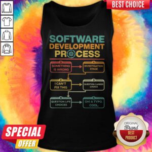Alternative view of Software Development Process Something Is Wrong Oh A Typo Cool Shirt