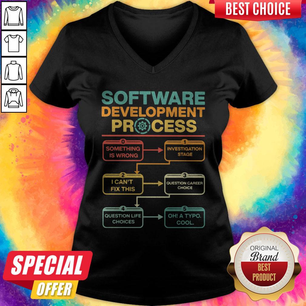 Software Development Process Something Is Wrong Oh A Typo Cool Shirt - Image 3