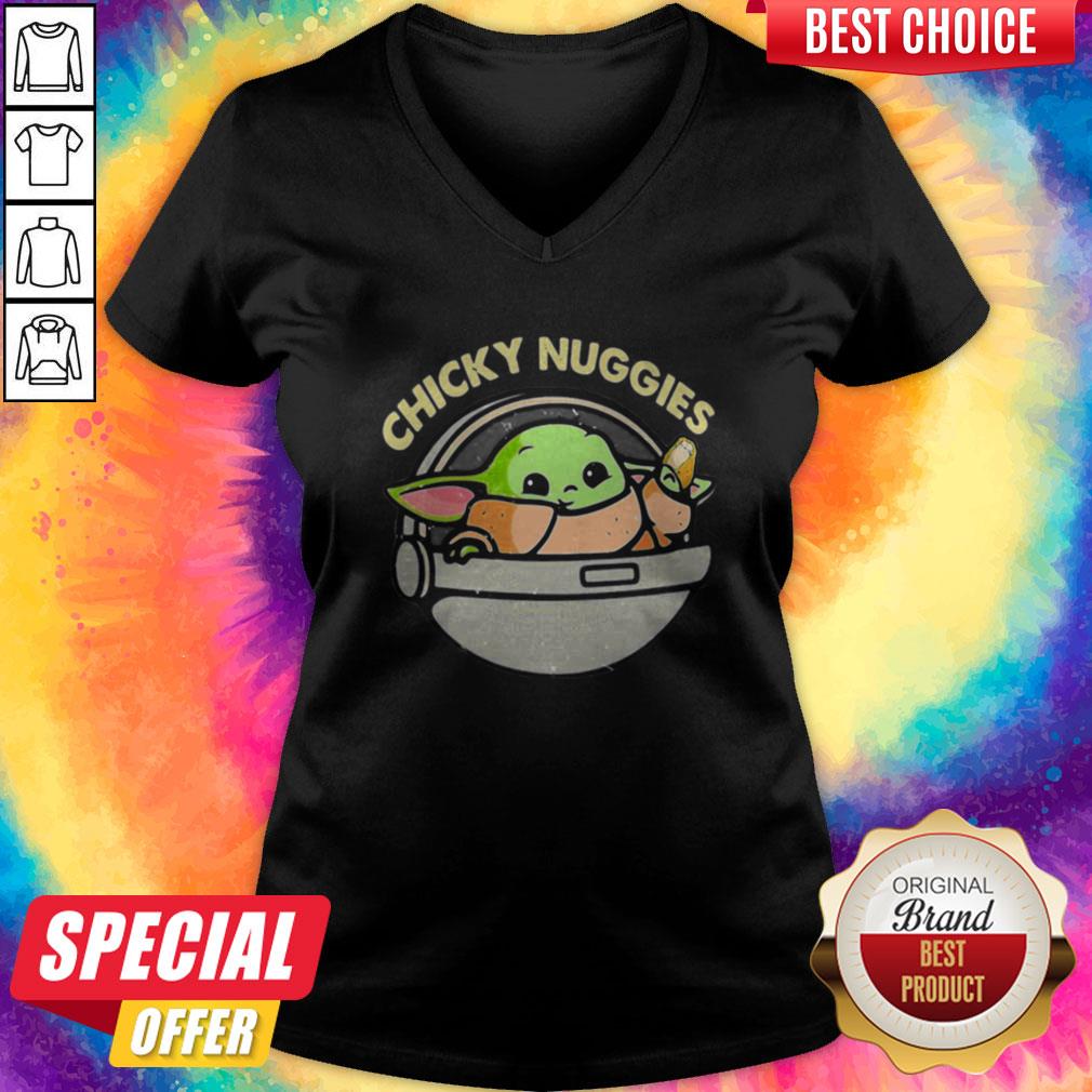 Star War Baby Yoda Chicky Nuggies Shirt - Image 3
