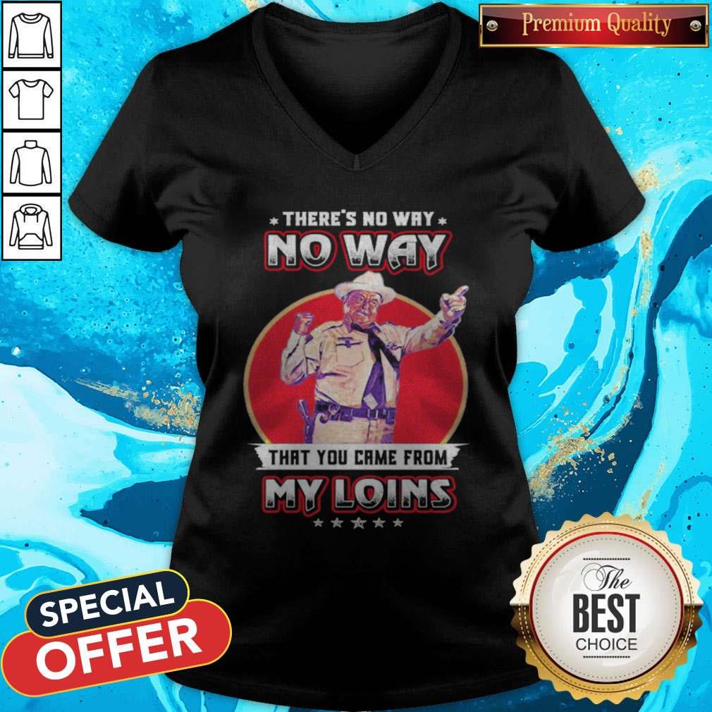 There's No Way That You Came From My Loins Shirt - Image 3
