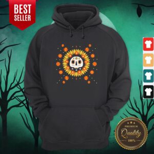 Sun Sugar Skull Dia De Los Muertos Day Dead Hoodie