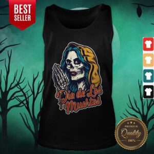 Day Of The Dead Girl Skull Dia De Los Muertos Tank Top