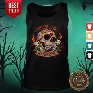 Day Dead Dia De Los Muertos Sugar Skull Tank Top