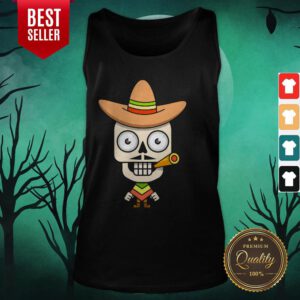 Cowboys Skull Day Of Dead Dia De Muertos Tank Top