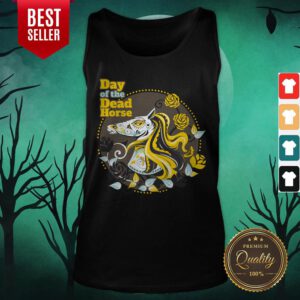 Day Of The Dead Horse Sugar Skull Tank Top