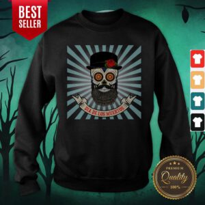 Sugar Skull Man Dia De Los Muertos Sweatshirt
