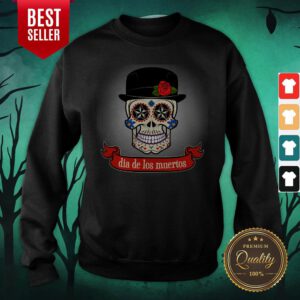 Gentlemen Sugar Skull Dia De Los Muertos Day Dead Sweatshirt