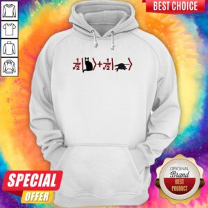 Alternative view of Awesome Schrodingers Cat Math Shirt