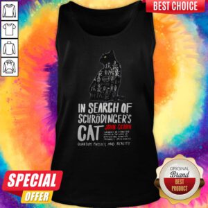 Alternative view of Cat In Search Of Schrodinger's Cat John Gribbin Shirt