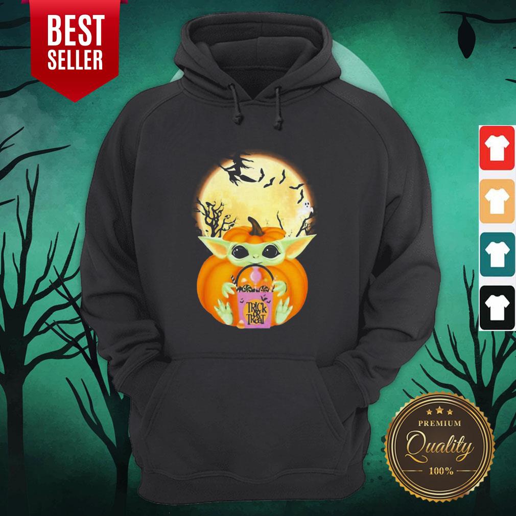 Cute Baby Pumpkin Trick Or Treat Moon Halloween Shirt - Image 4