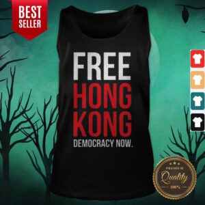 Alternative view of Good Free Hong Kong Democracy Now Shirt