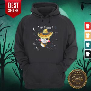 Dia De Los Muertos Cowboy Sugar Skull Hoodie