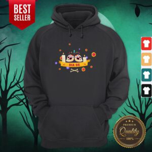 Dia De Muertos Sugar Skulls Happy Mexico Holiday Hoodie