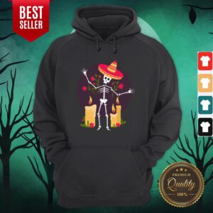 Skeleton Funny Day Of The Dead Dia De Muertos Hoodie