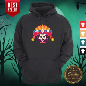 Skeleton Woman Day Of The Dead Muertos Hoodie
