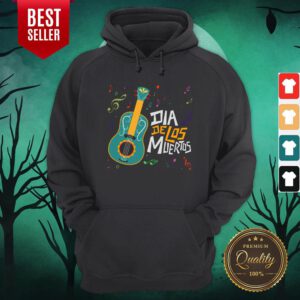 Party Music Guitar Dia De Los Muertos Day Of Dead Hoodie