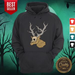 Antelope Skull Day Of The Dead Hoodie