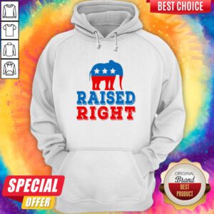 Grateful Elephant Raised Right Hoodie