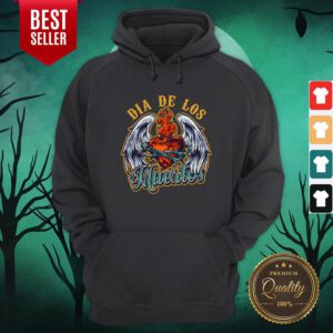 Dia De Los Muertos Day Of Dead Heart Fire Hoodie