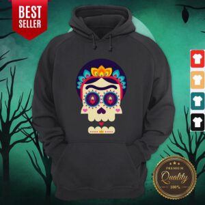 Sugar Skull Woman Day Of Dead Muertos Hoodie