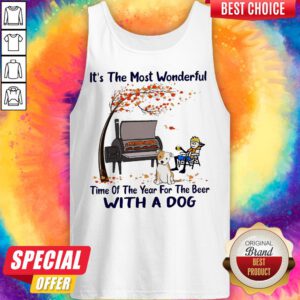 Alternative view of It’s The Most Wonderful Time Of The Year For The Beer With A Dog Shirt